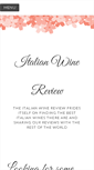Mobile Screenshot of italianwinereview.com